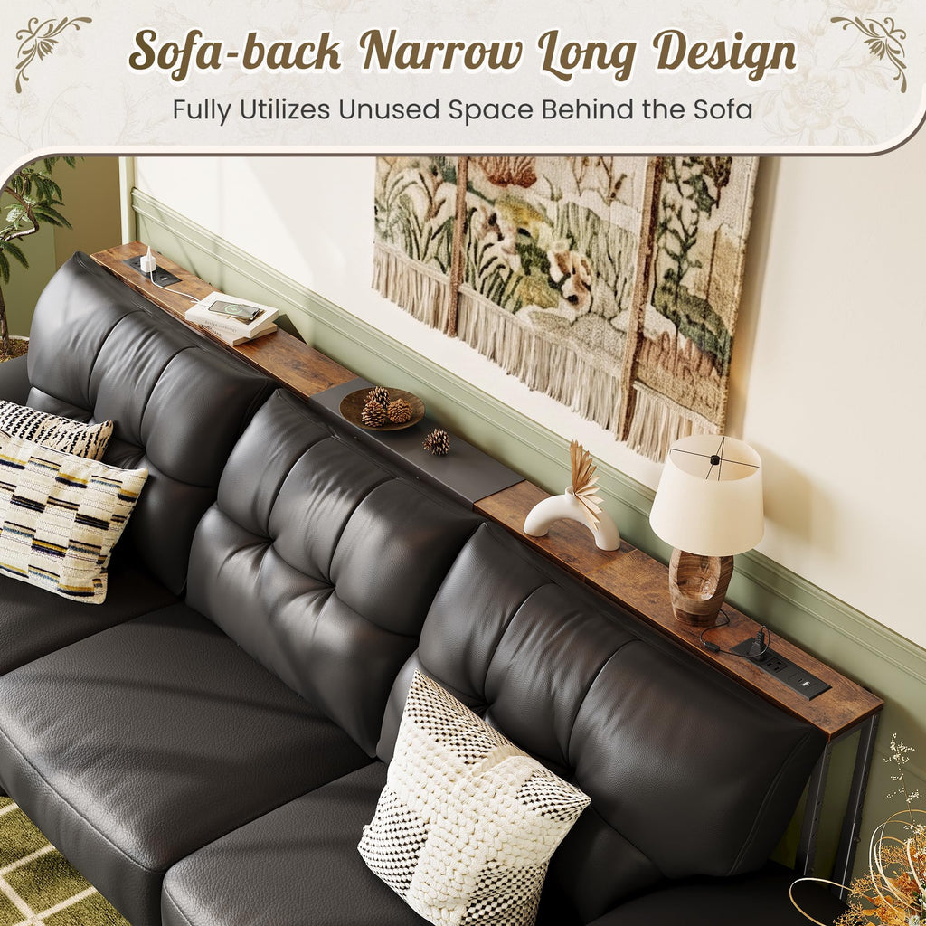 Narrow Console Table with Power Outlets & USB-C R44997