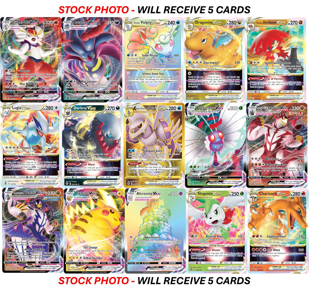 Pokemon Card VMAX VSTAR Bundle F665