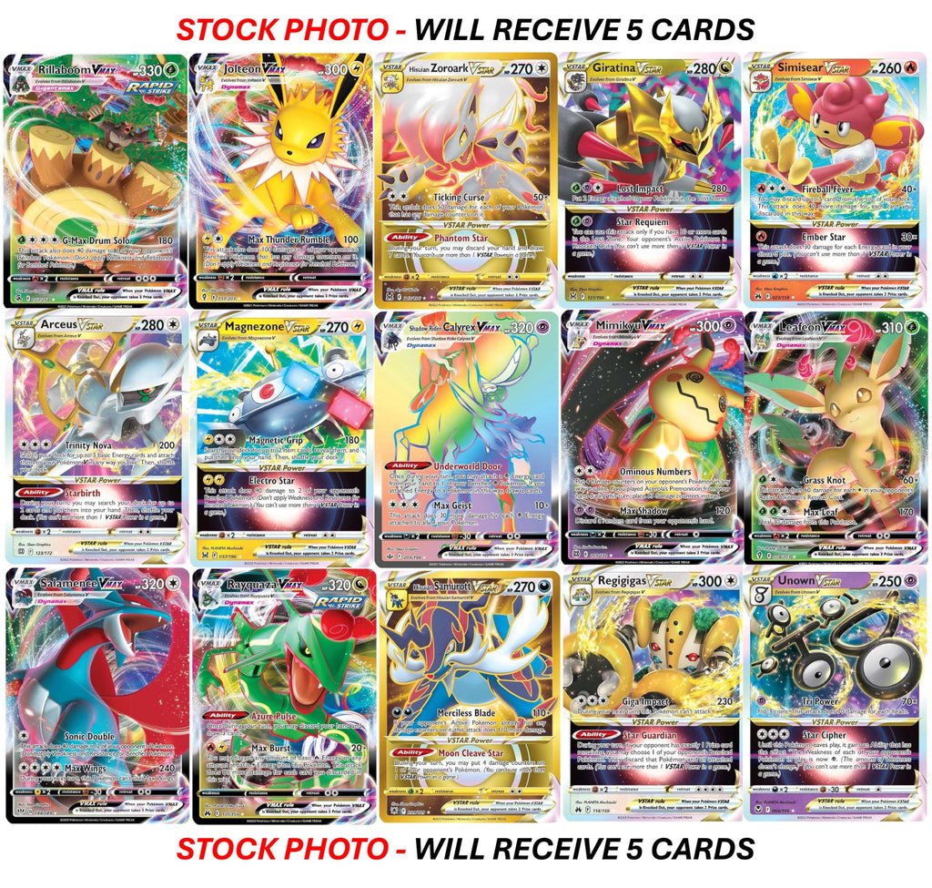 Pokemon Card VMAX VSTAR Bundle F665